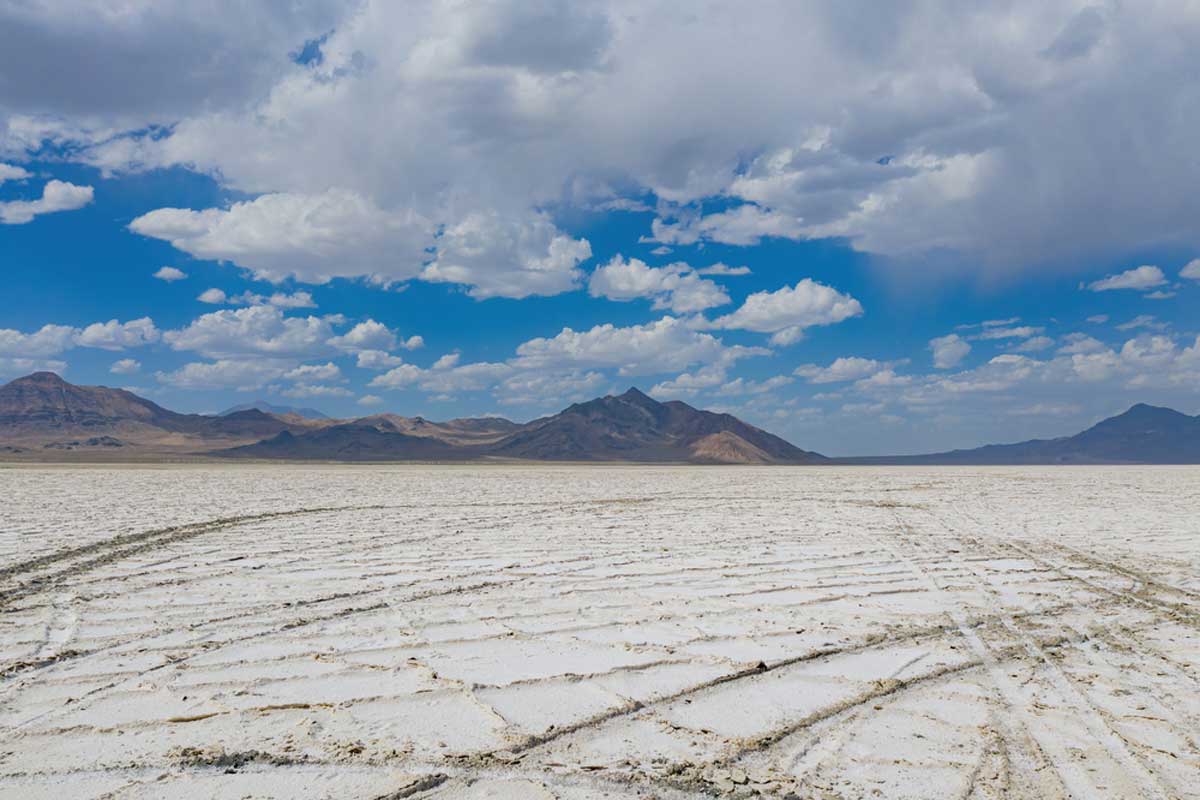 Bonneville State Park Salt Flats