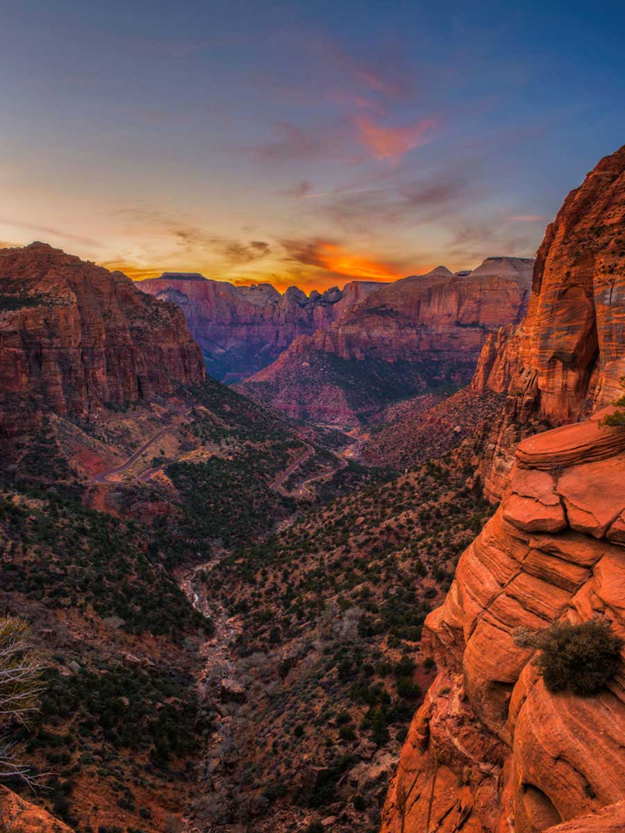 Zion Canyon Overlook Trail 