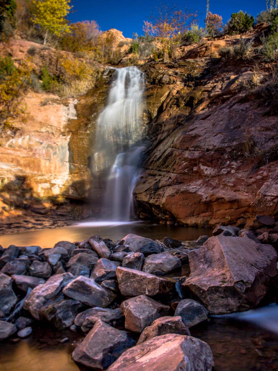 Faux Falls in Moab, Utah