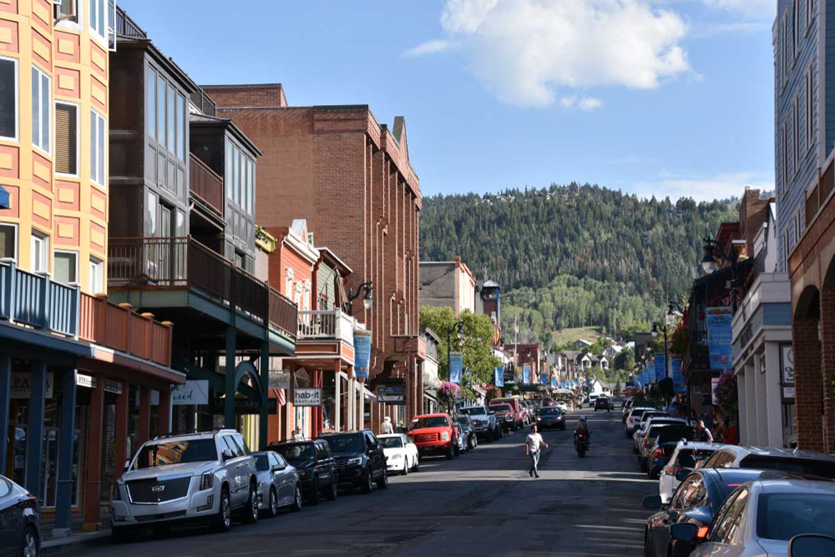 Main Street in Park City, Utah