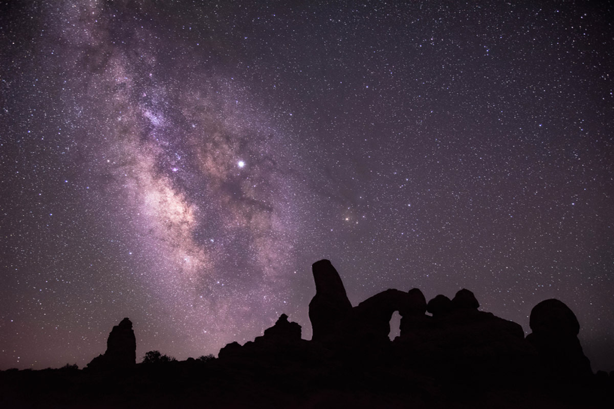 Stargazing at Arches