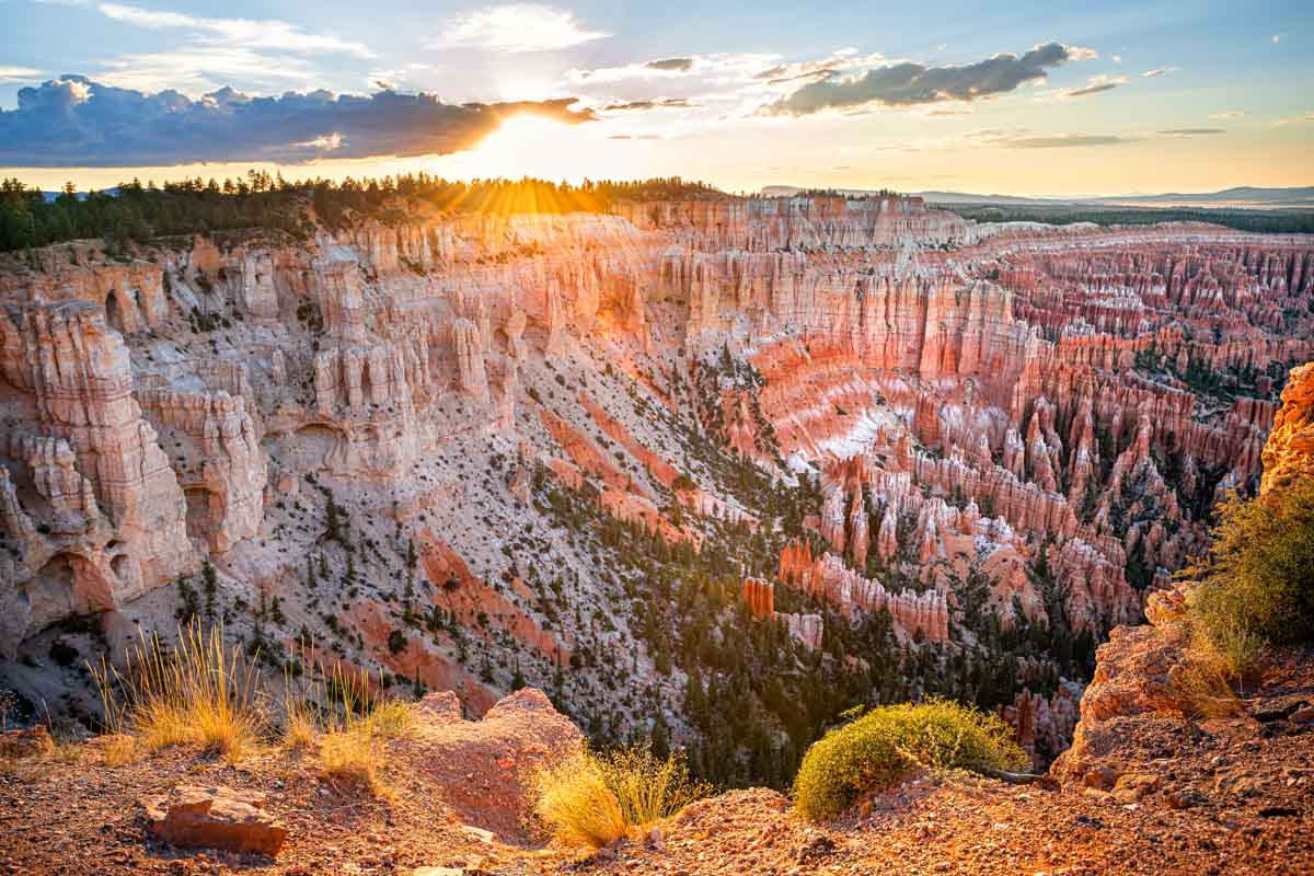 Sunset Bryce Canyon