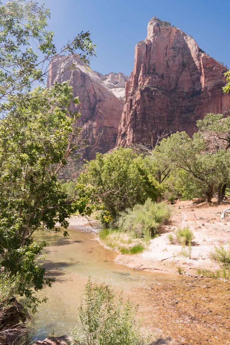 Zion National Park - Court of the Patriarchs Hike -1