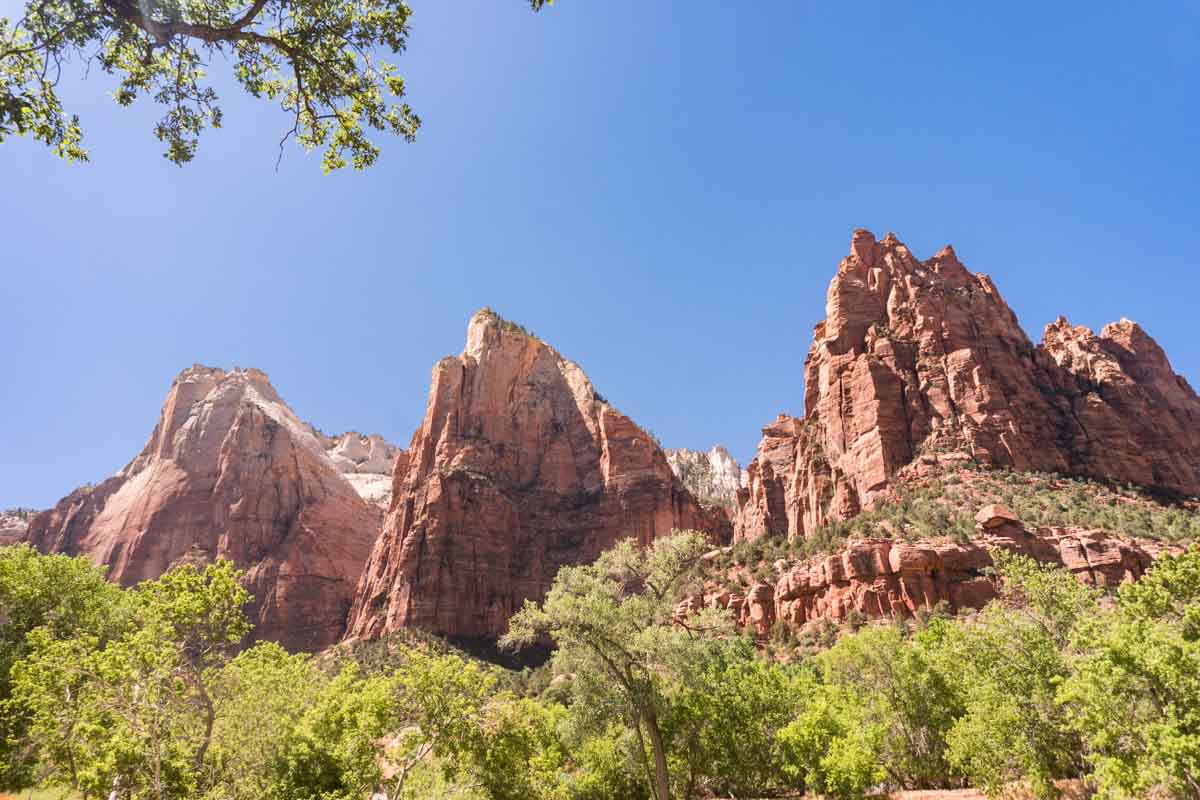 Zion National Park - Court of the Patriarchs Hike -3