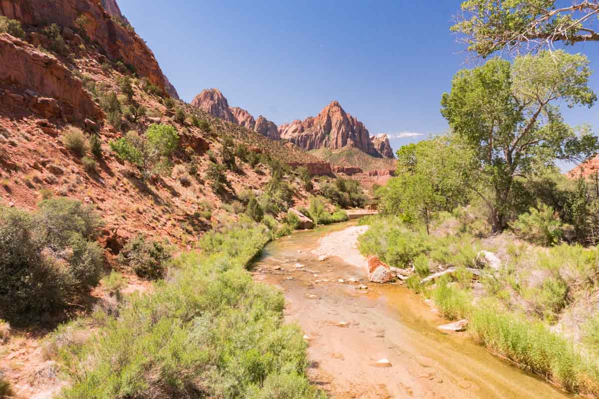 Zion National Park - Pa'Rus Trail Hike -3