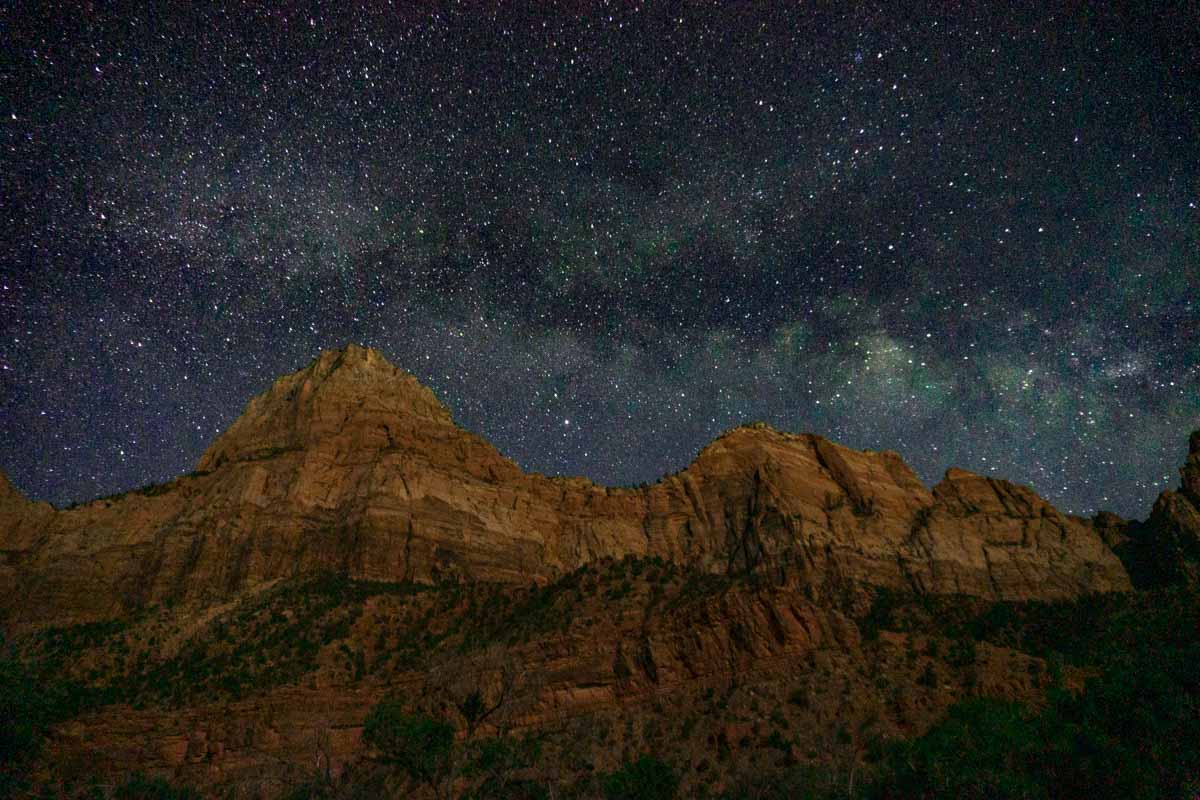 Zion National Park - Stargazing Astrophotography-