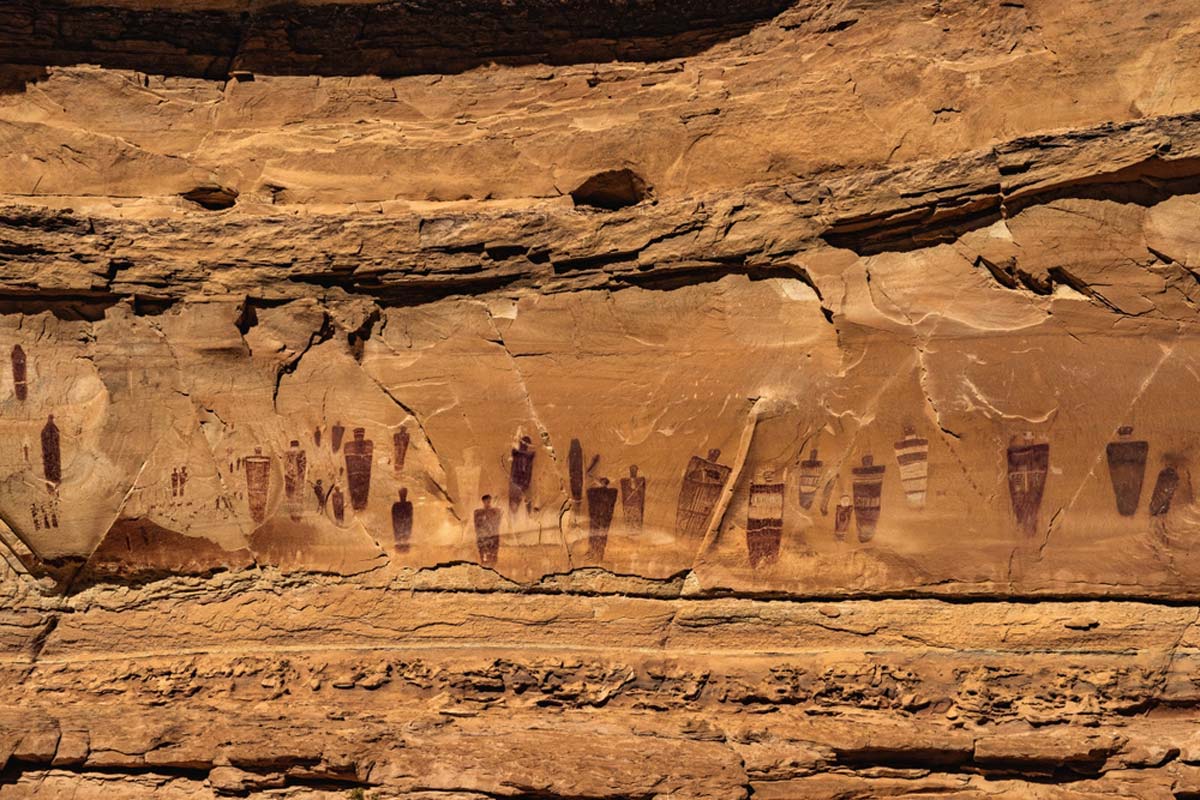 Great Gallery in Horseshoe Canyon