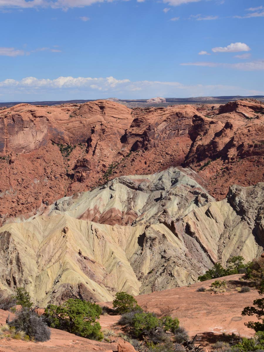 Upheaval Dome Via Crater View Trail