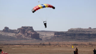 Skydiving in Moab Utah