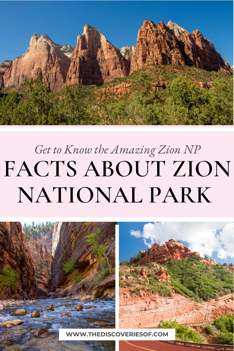 Zion National Park facts