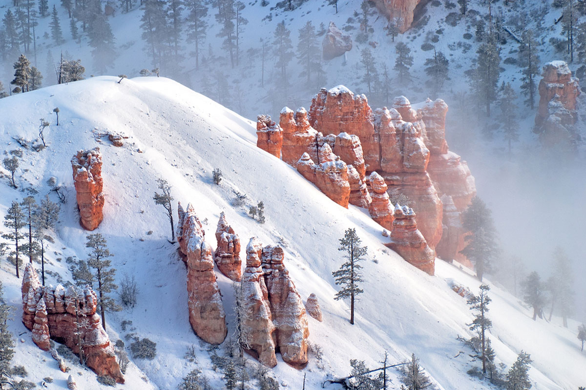 Bryce Canyon National Park in Winter