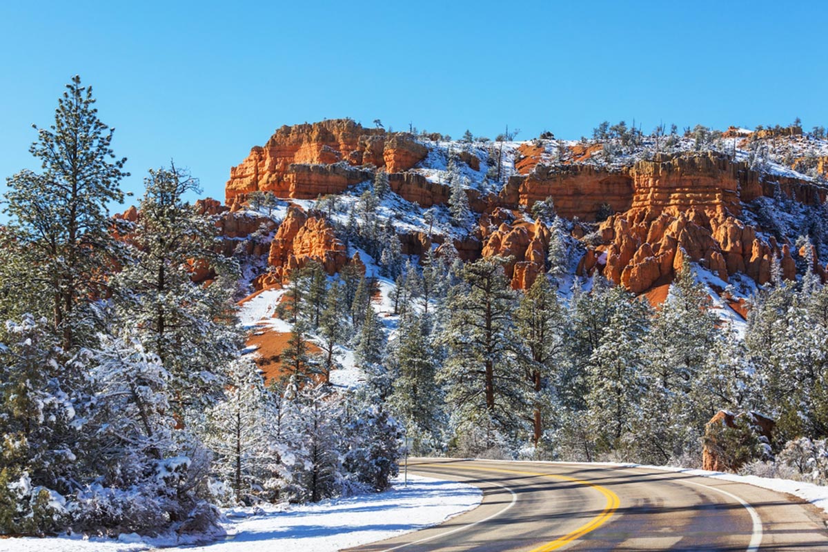 Bryce Canyon National Park in Winter