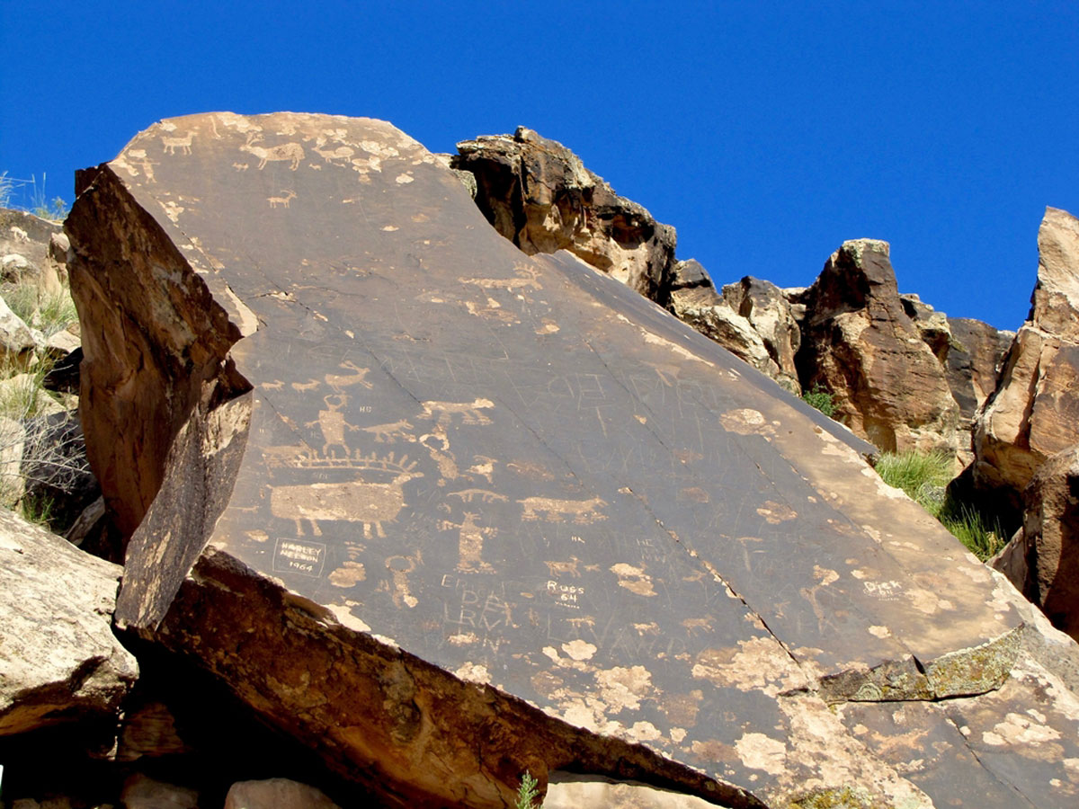 Roadside Petroglyphs