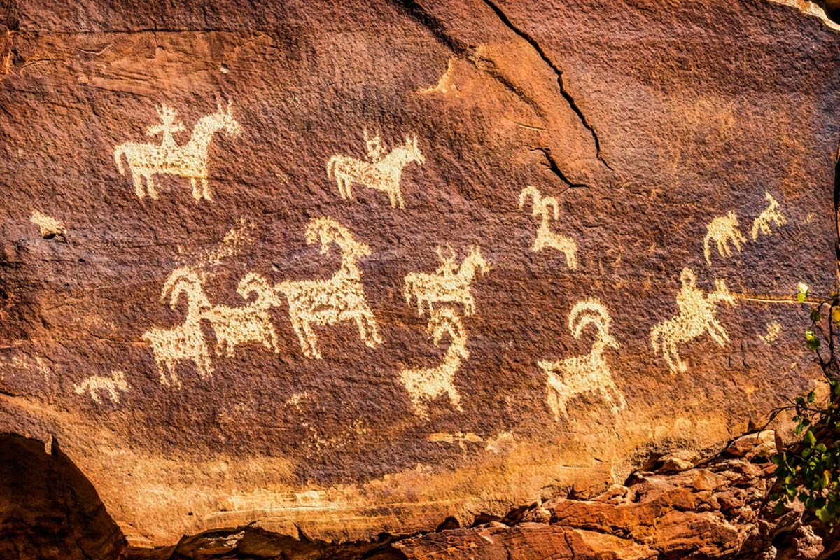 Ute Indian Petroglyphs