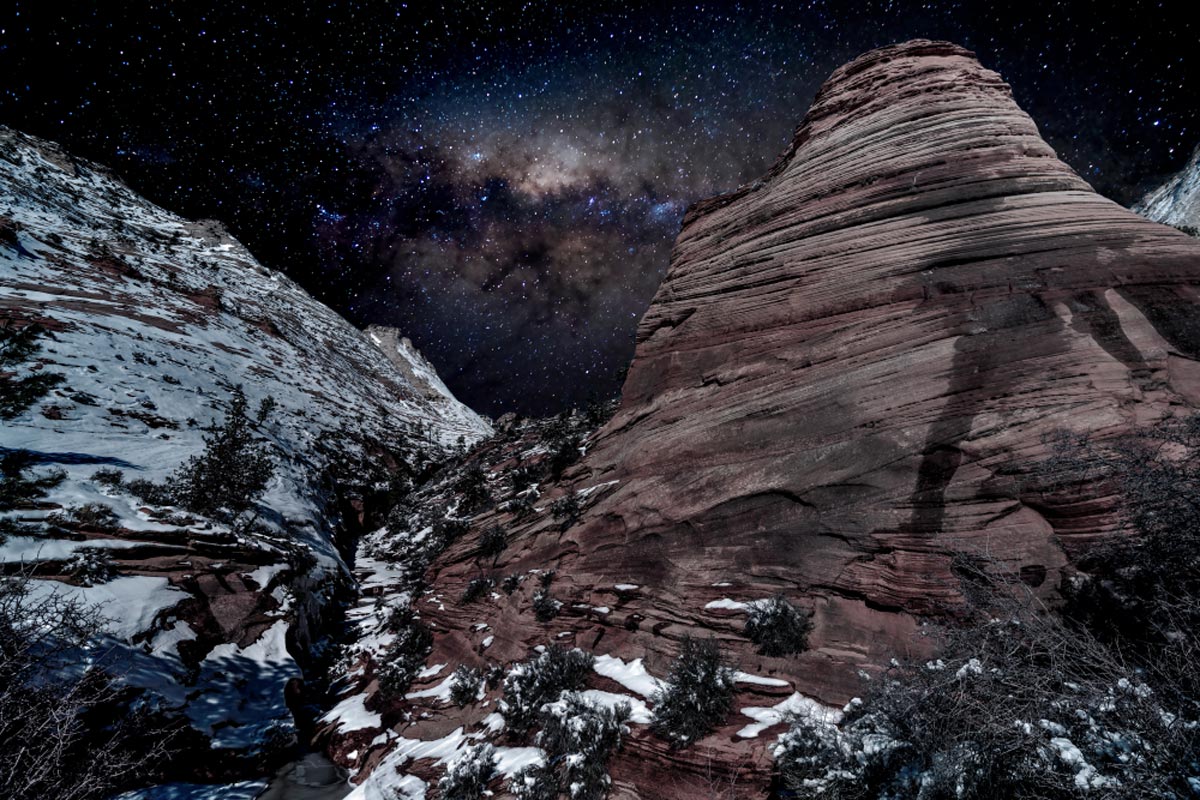 Zion National Park Winter