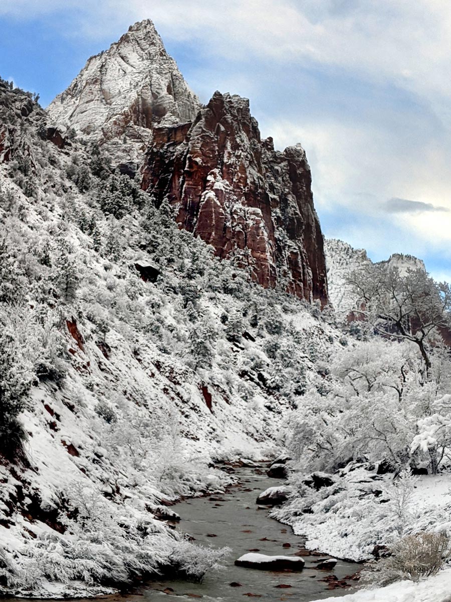 Zion National Park Winter