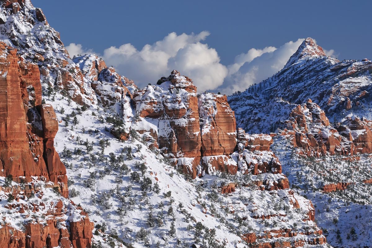 Zion National Park Winter