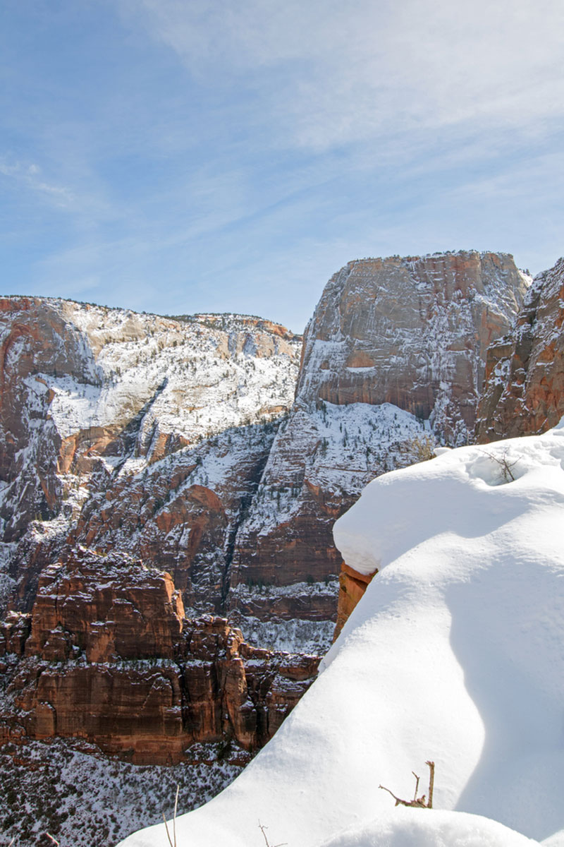 Zion National Park Winter