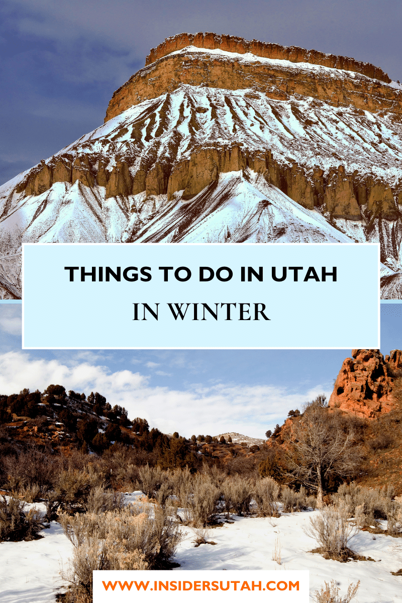 Utah in Winter
